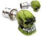 Green Skull  Cigar Lighter.