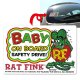 Rat Fink Baby on Bord Sticker
