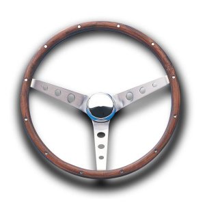 画像1: Grant Classic Ford Model Wood Steering Wheel 37cm