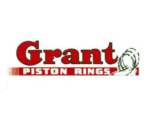 画像1: ホットロッド ステッカー Grant PISTON RINGS ステッカー