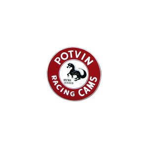 画像1: ホットロッド ステッカー POTVIN RACING CAMS ステッカー