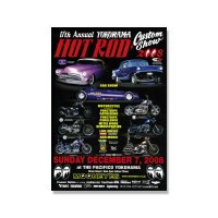 17th YOKOHAMA HOT ROD・Custom Show 2008 ポスター