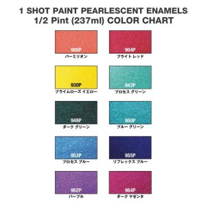 画像2: プロセス グリーン 943P 1 Shot Paint パールカラー 237ml