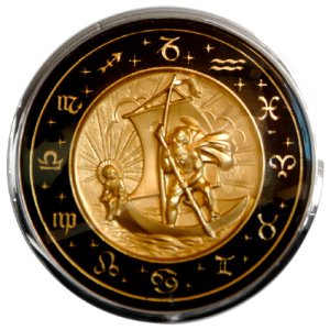 画像1: St. Christopher Horn Button