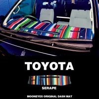TOYOTA（トヨタ）用 オリジナル  サラペ柄 DASH MAT (ダッシュマット)