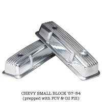 MOONEYES No-Named Valve Covers - 57-84S/B Chevy