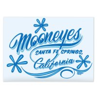 MOONEYES California Pinstripe Sticker ブルー