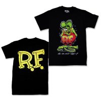 Rat Fink モンスター Tシャツ "Standing Rat Fink" ブラック