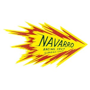 画像1: ホットロッド ステッカー NAVARRO RACING EQUIP ステッカー