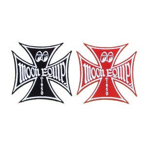 画像1: MOON Equip Iron Cross Patch