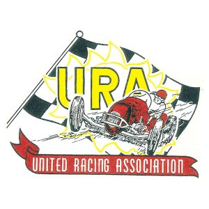 画像1: ホットロッド ステッカー  URA UNITED RACING ASSOCIATION ステッカー