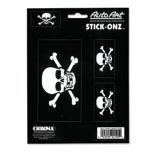 画像1: STICK・ONZ デカール CROSS BONE