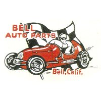 ホットロッド ステッカー BELL AUTO PARTSステッカー