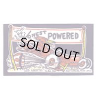 ホットロッド ステッカー HONEST POWERED ステッカー
