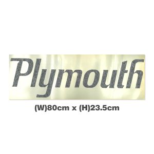 画像1: Plymouth デカール
