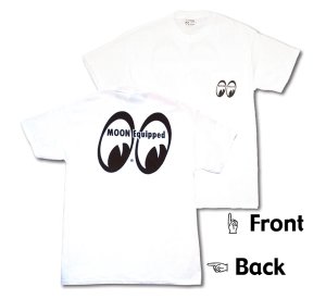画像1: MOON Classic Eyeshape Logo Tシャツ