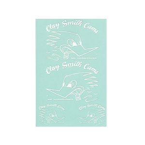 画像1: CLAY SMITH 抜きステッカー セット ＜ホワイト＞