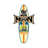 MOON サーフボード ステッカー.