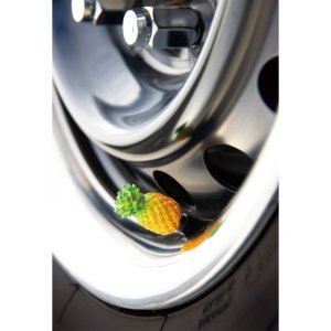 画像4: BLUE PANIC オリジナル パイナップル エア バルブ ステム キャップ