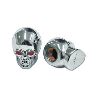 Chromed Skull Air バルブ キャップ