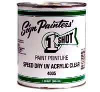 1 SHOT SPEED DRY UV ACRYLIC CLEAR