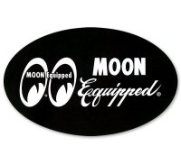 MOON Equipped オーバル ステッカー