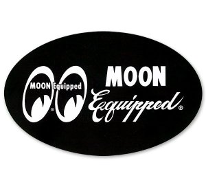 画像1: MOON Equipped オーバル ステッカー