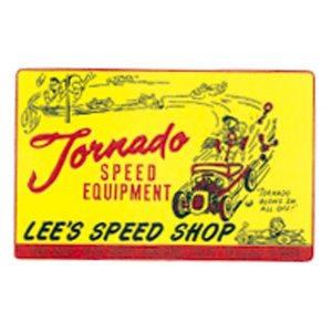 画像1: ホットロッド ステッカー LEE'S SPEED SHOP ステッカー