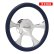 画像1: Budnik Steering Wheel Famosa 13-3/4inch (1)