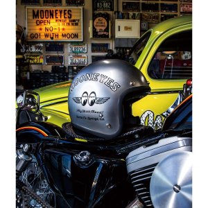 画像1: Fly with MOON ジェット ヘルメット