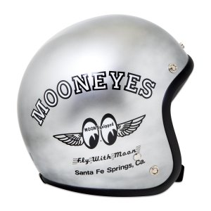 画像2: Fly with MOON ジェット ヘルメット