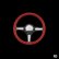 画像5: Billet Specialties Steering Wheels Street Lite 35cm Black Black Anodized (5)