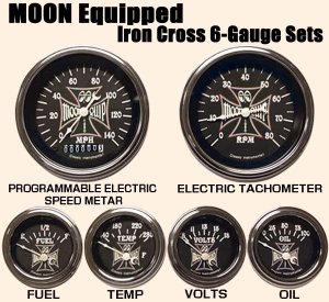 画像1: MOON Equipped Iron Cross 6-Gauge Set