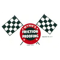 ホットロッド ステッカー WYNN'S FRICTION PROOFING ステッカー