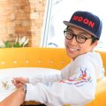 *【通信販売限定】MOON ウール フラット バイザー キャップ