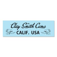 クレイ スミス ブラック CALIF. USA ステッカー