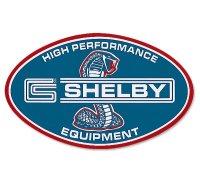 ホットロッド SHELBY HI PERFORMANCE EQUIPMENT 【Big Size】ステッカー