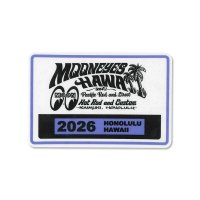 MOONEYES HAWAII 2026 パーキング パーミット ウィンドウ ステッカー