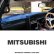 画像1: MITSUBISHI（三菱）用 オリジナル DASH MAT(ダッシュマット) (1)