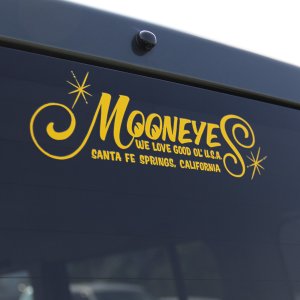 画像3: MOONEYES Logo 抜き Sticker　