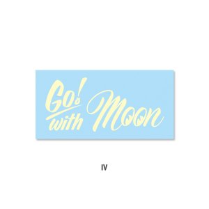 画像5: Go with MOON ステッカー (抜きタイプ)