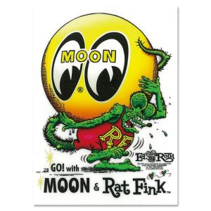 画像2: Rat Fink x MOON アイボール ステッカー