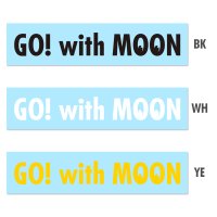 Go! with MOON ダイカット デカール (転写式)