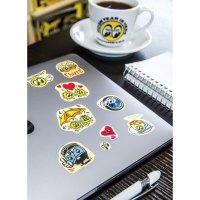 MOONEYES Pop Graphic ステッカー アソート
