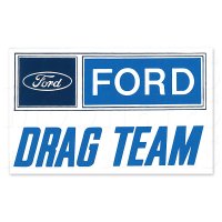 ホットロッド ステッカー FORD DRAG TEAM