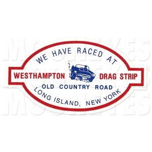 画像1: ホットロッド WESTHAMPTON DRAG STRIP ステッカー