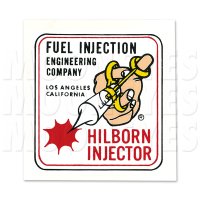 ホットロッド HILBORN INJECTOR ステッカー