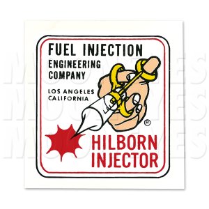 画像1: ホットロッド HILBORN INJECTOR ステッカー