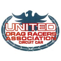 ホットロッド ステッカー UNITED DRAG RACER ASSOCIATION CIRCUIT CAR ステッカー