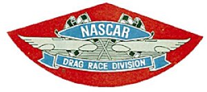 画像1: ホットロッド ステッカー NASCAR DRAG RACE DIVISION ステッカー